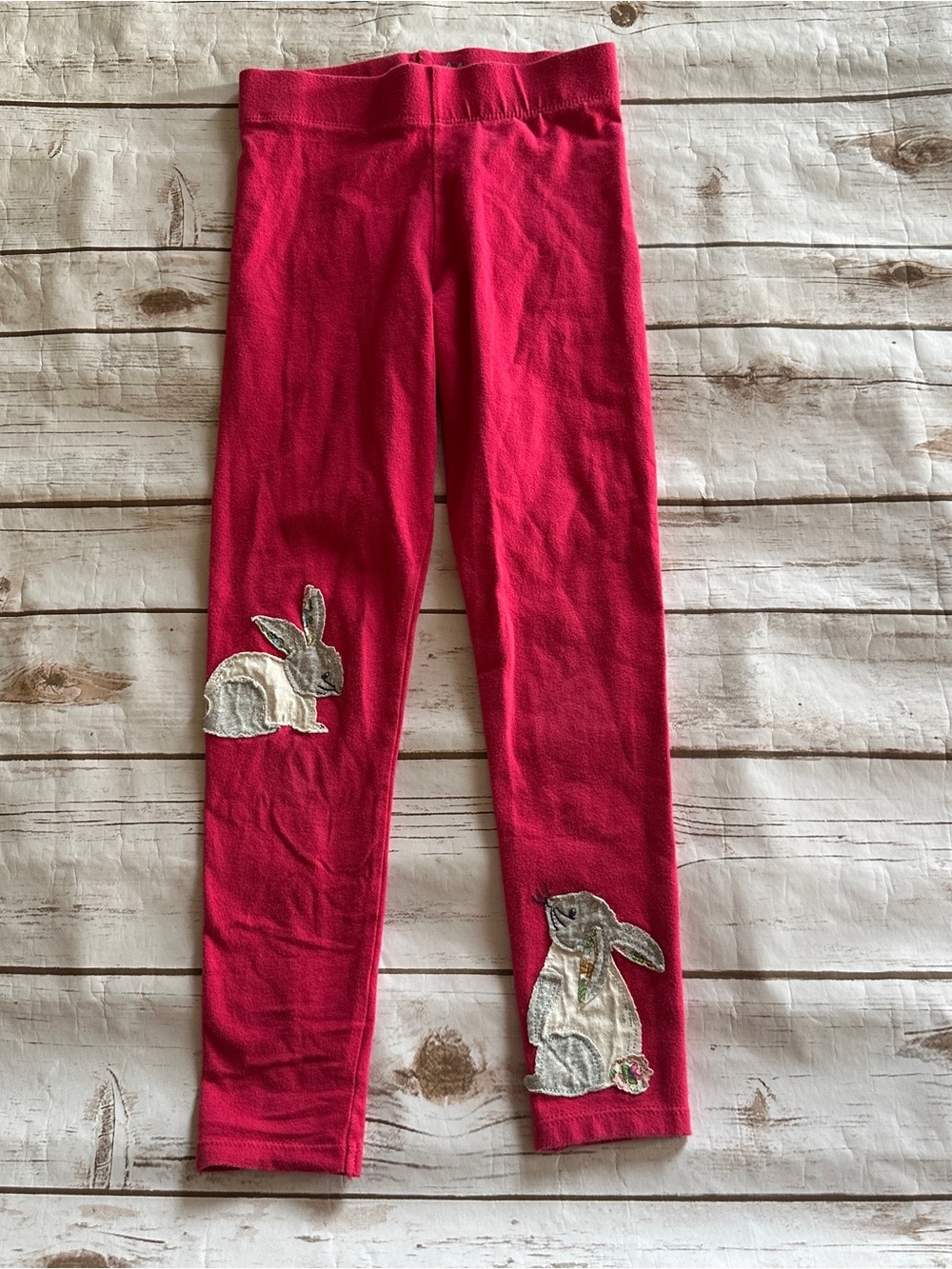 Mini Boden pink leggings fair light pilling 7/8